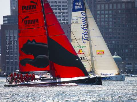 Volvo ocean race in boston