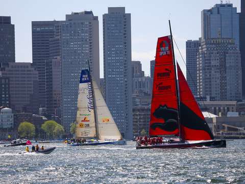 Pro am volvo ocean race in boston