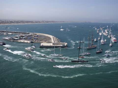 Port valencia in spain