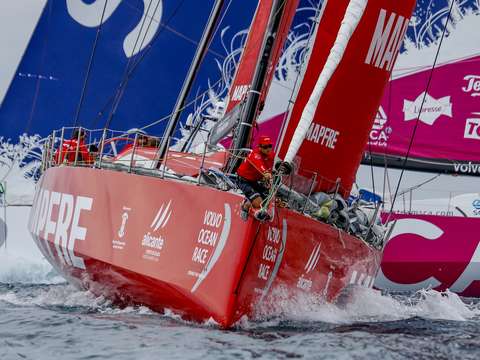 Ocean racing in spain