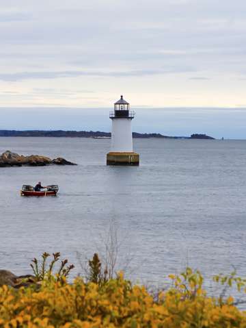Masschusetts lighthouse in salem