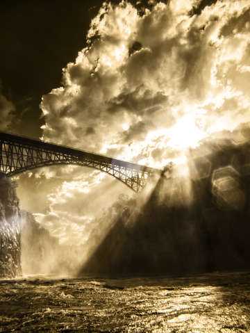 Bridge over the zambezi