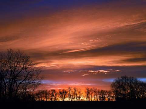 Winter sunrise