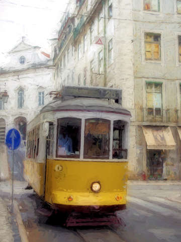 Lisbon trolley