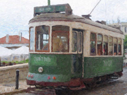 Lisbon trolley v