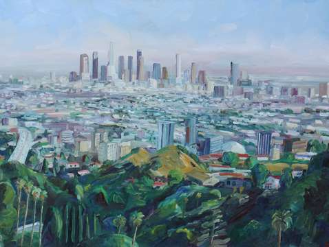 Mulholland drive view