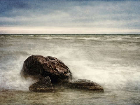 Lake michigan rocks