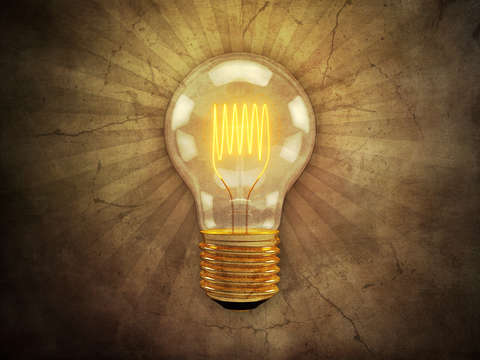 Retro Light Bulb