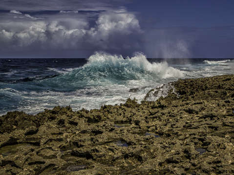 Rough shore line 4266