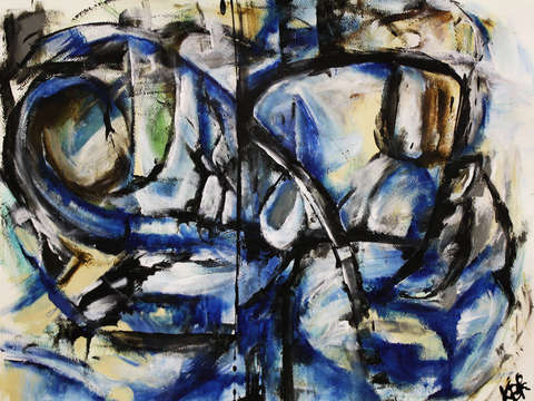 Blue divide