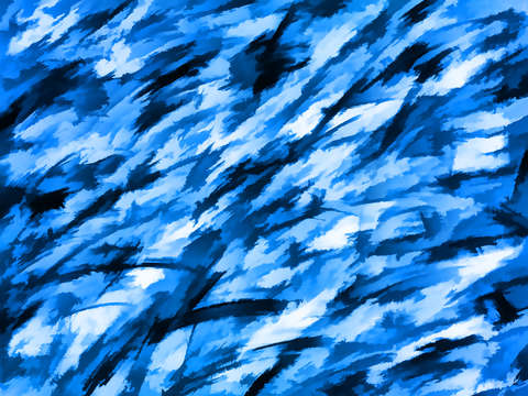 La configuration bleu