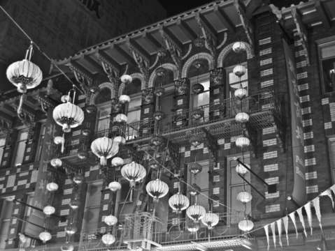 Chinatown lanterns san francisco