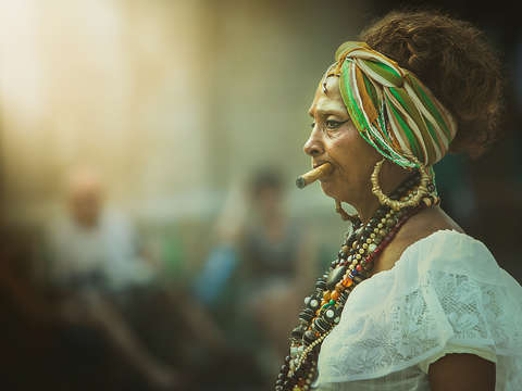 Cuban lady