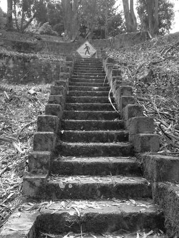 Stairs to nowhere
