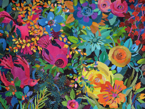 Colage wild garden