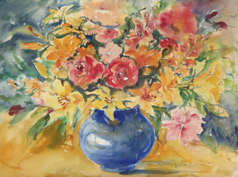 The blue vase 2