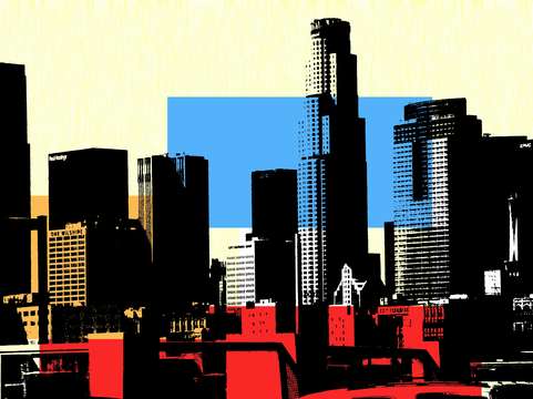 Los angeles skyline