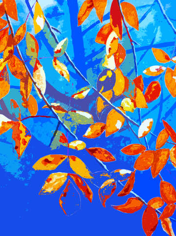 Leaves of gold and sun