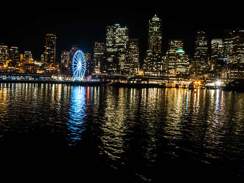 Seattle by ferry light