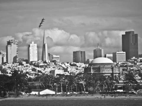Angels over san francisco