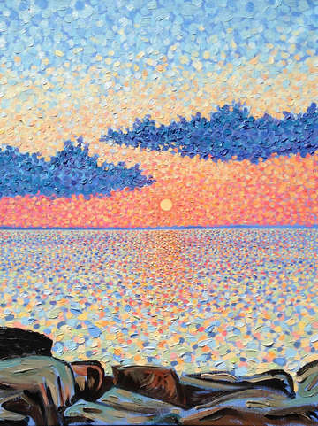 Cool sunset