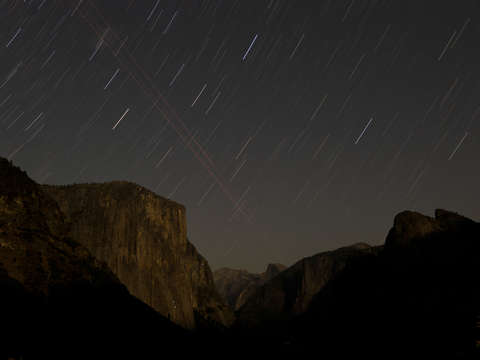 Stars over el cap