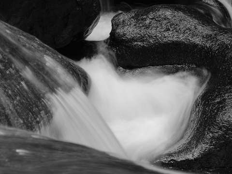 Curving falls