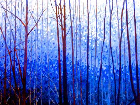 Blue all over