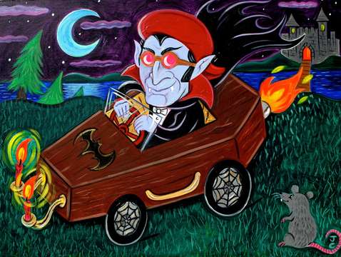 Dracracer or the original batmobile