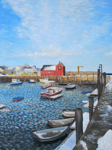 Winter light on motif 1