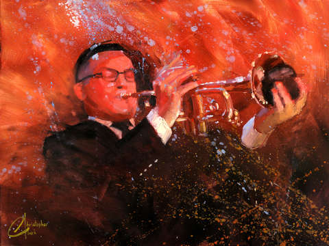 Hot jazz trumpet