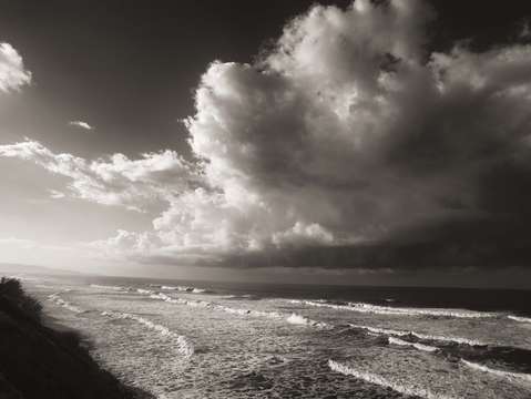 A storm in del mar