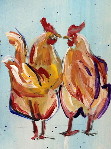 Pecking around