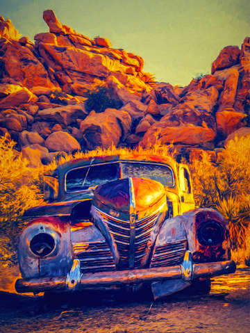 Desert fire