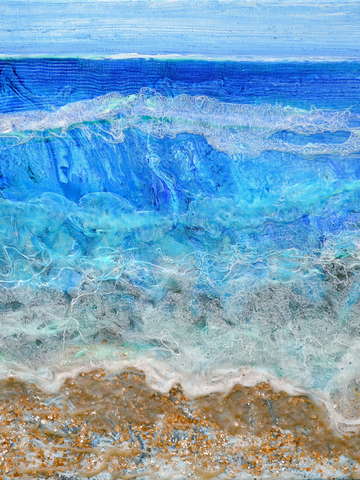 Cresting wave