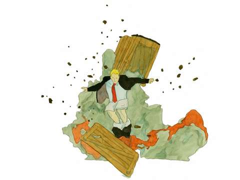 Outhouse explosion