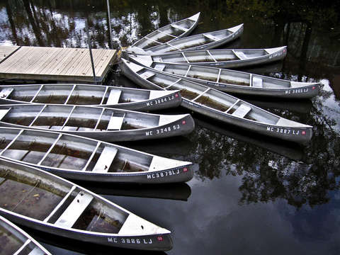 Canoes in michigan