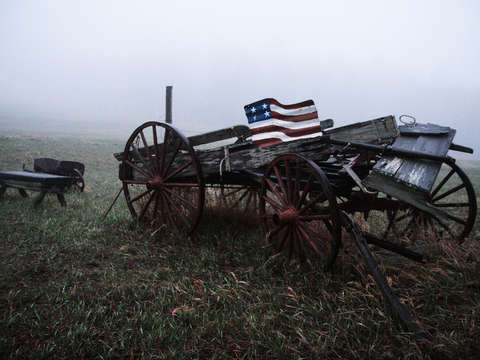 Wagon In The Fog