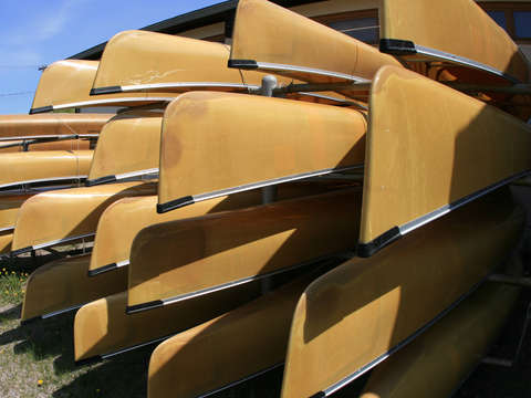 Canoes in ely minnesota