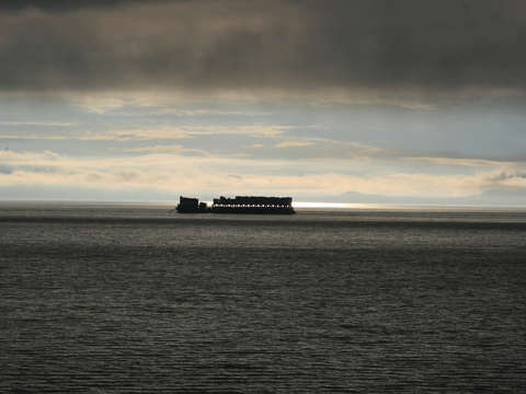 Alaska marine highway cargo ship