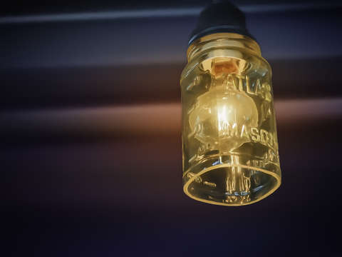 Mason jar light