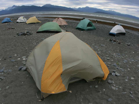 Tents in homer alaska