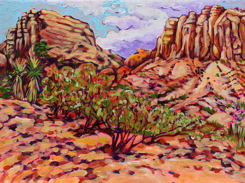Desert butte small
