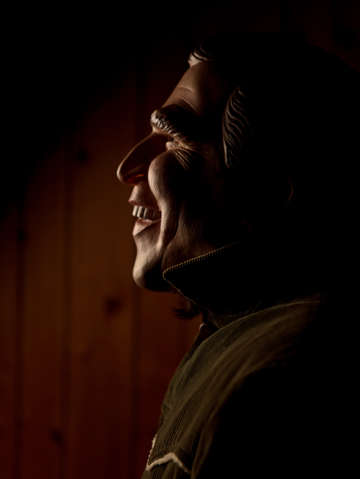 George w bush mask portrait