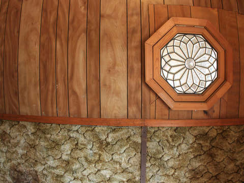 Wood paneling carpet