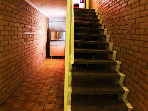 Motel staircase