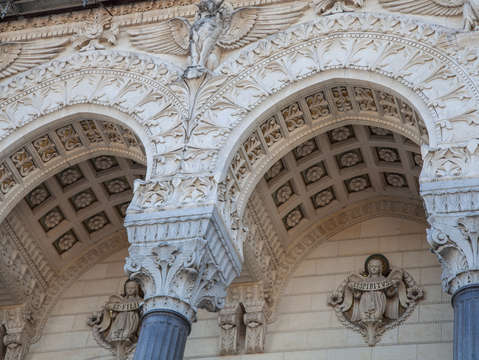 Basilica of notre dame lyon france