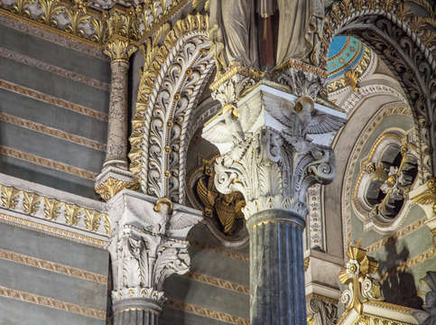Notre dame basilica lyon france