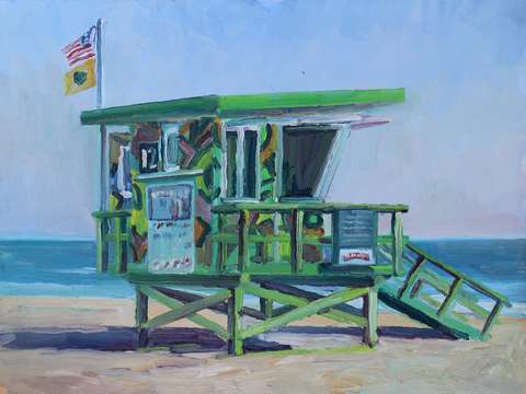 Lifeguard tower 2