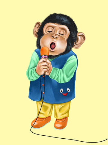 Singing monkey